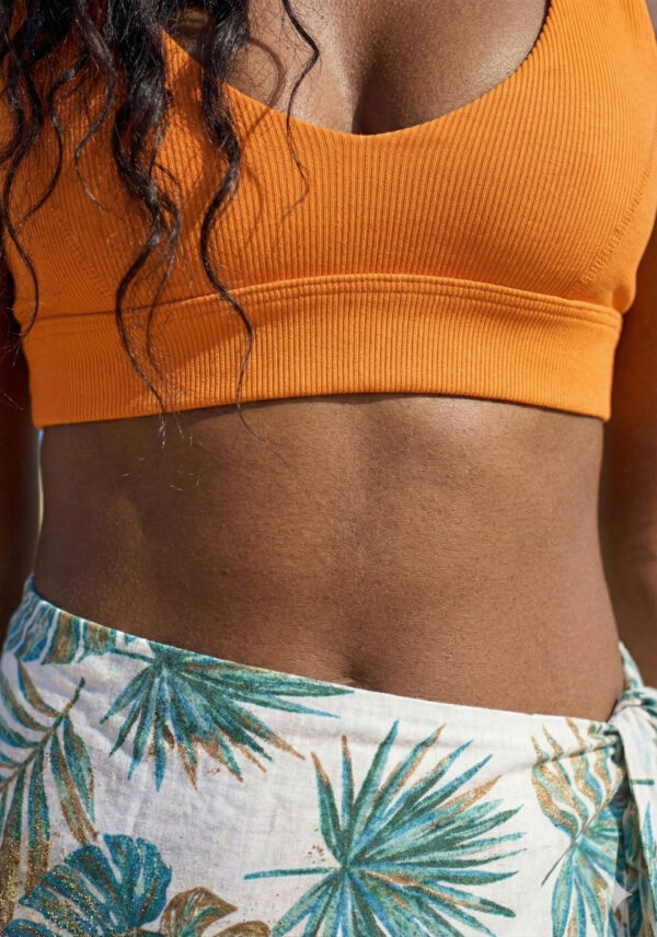 The Tropicana Leopard & Floral Maxi Close Front The Tropicana Leopard & Floral Maxi